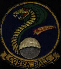 Cobra Ball Uniform Patch. [Marty Gruber]