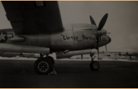 Shemya's P-38 "Little Butch." 1945-46