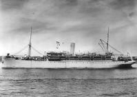 The David W. Branch Troop Ship, En Route to Shemya, Jan. 1946. [Robert Koppen]