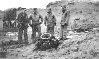 Another Scene Of The B-24 Crash. [Robert Koppen]