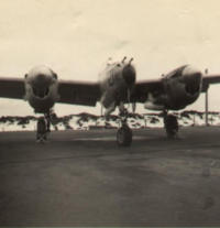 The "Business End" of P-38 "Little Butch"  1945-46