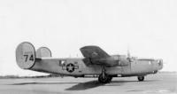 404th Bomb Squadron (H), B-24, Tail # 74, Shemya 1946, William Blake
