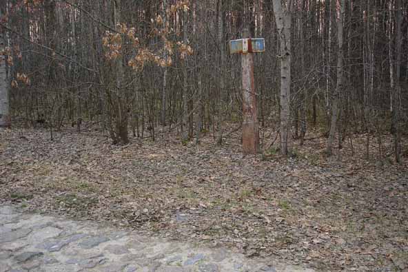 A road sign pointing to some village...